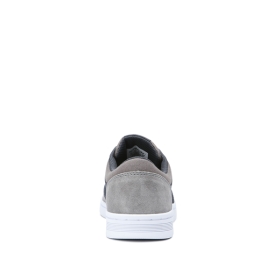 Supra Mens CHINO COURT Low Top Shoes Grey/Dk Grey/white | US-58968